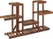 vidaXL - Plantenstandaard - 110x25x73 - cm - massief - vurenhout