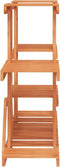 vidaXL - Plantenstandaard - 110x25x73 - cm - massief - vurenhout