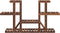 vidaXL - Plantenstandaard - 110x25x73 - cm - massief - vurenhout