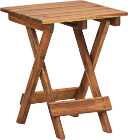 vidaXL - Plantenstandaard - 30x30x38 - cm - massief - acaciahout
