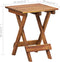 vidaXL - Plantenstandaard - 30x30x38 - cm - massief - acaciahout
