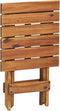 vidaXL - Plantenstandaard - 30x30x38 - cm - massief - acaciahout