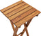 vidaXL - Plantenstandaard - 30x30x38 - cm - massief - acaciahout