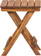 vidaXL - Plantenstandaard - 30x30x38 - cm - massief - acaciahout