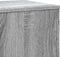 vidaXL - Plantenstandaard - 33x33x100 - cm - bewerkt - hout - grijs - sonoma - eiken