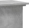 vidaXL - Plantenstandaard - 33x33x100 - cm - bewerkt - hout - betongrijs