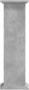 vidaXL - Plantenstandaard - 33x33x100 - cm - bewerkt - hout - betongrijs