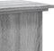 vidaXL - Plantenstandaard - 33x33x60 - cm - bewerkt - hout - grijs - sonoma - eiken
