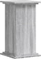 vidaXL - Plantenstandaard - 33x33x60 - cm - bewerkt - hout - grijs - sonoma - eiken