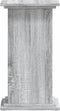 vidaXL - Plantenstandaard - 33x33x60 - cm - bewerkt - hout - grijs - sonoma - eiken