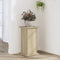 vidaXL - Plantenstandaard - 33x33x60 - cm - bewerkt - hout - sonoma - eikenkleurig