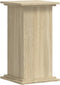 vidaXL - Plantenstandaard - 33x33x60 - cm - bewerkt - hout - sonoma - eikenkleurig