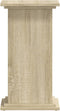 vidaXL - Plantenstandaard - 33x33x60 - cm - bewerkt - hout - sonoma - eikenkleurig