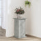 vidaXL - Plantenstandaard - 33x33x60 - cm - bewerkt - hout - betongrijs