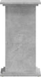 vidaXL - Plantenstandaard - 33x33x60 - cm - bewerkt - hout - betongrijs