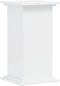 vidaXL - Plantenstandaard - 33x33x60 - cm - bewerkt - hout - wit