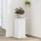 vidaXL - Plantenstandaard - 33x33x60 - cm - bewerkt - hout - wit