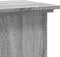 vidaXL - Plantenstandaard - 33x33x80 - cm - bewerkt - hout - grijs - sonoma - eiken