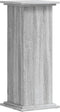 vidaXL - Plantenstandaard - 33x33x80 - cm - bewerkt - hout - grijs - sonoma - eiken