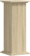 vidaXL - Plantenstandaard - 33x33x80 - cm - bewerkt - hout - sonoma - eikenkleurig