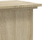 vidaXL - Plantenstandaard - 33x33x80 - cm - bewerkt - hout - sonoma - eikenkleurig