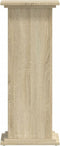 vidaXL - Plantenstandaard - 33x33x80 - cm - bewerkt - hout - sonoma - eikenkleurig