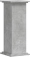 vidaXL - Plantenstandaard - 33x33x80 - cm - bewerkt - hout - betongrijs