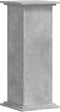 vidaXL - Plantenstandaard - 33x33x80 - cm - bewerkt - hout - betongrijs