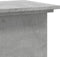 vidaXL - Plantenstandaard - 33x33x80 - cm - bewerkt - hout - betongrijs