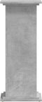 vidaXL - Plantenstandaard - 33x33x80 - cm - bewerkt - hout - betongrijs