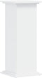 vidaXL - Plantenstandaard - 33x33x80 - cm - bewerkt - hout - wit