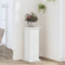 vidaXL - Plantenstandaard - 33x33x80 - cm - bewerkt - hout - wit