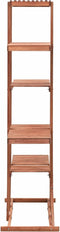vidaXL - Plantenstandaard - 45x40x145 - cm - cederhout