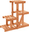 vidaXL - Plantenstandaard - 58x25x51 - cm - massief - vurenhout