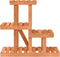 vidaXL - Plantenstandaard - 58x25x51 - cm - massief - vurenhout