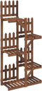 vidaXL - Plantenstandaard - 60x25x130 - cm - massief - vurenhout