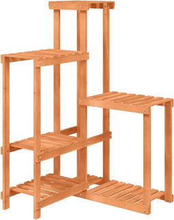 vidaXL - Plantenstandaard - 62,5x61,5x101,5 - cm - massief - vurenhout