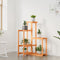 vidaXL - Plantenstandaard - 62,5x61,5x101,5 - cm - massief - vurenhout
