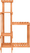 vidaXL - Plantenstandaard - 62,5x61,5x101,5 - cm - massief - vurenhout
