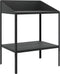 vidaXL - Plantenstandaard - 75,5x54,5x100 - cm - verzinkt - staal - antracietkleur