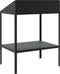 vidaXL - Plantenstandaard - 75,5x54,5x100 - cm - verzinkt - staal - antracietkleur