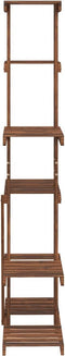 vidaXL - Plantenstandaard - 75x25x140,5 - cm - massief - vurenhout