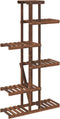 vidaXL - Plantenstandaard - 75x25x140,5 - cm - massief - vurenhout