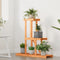 vidaXL - Plantenstandaard - 81x25x75,5 - cm - massief - vurenhout
