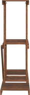 vidaXL - Plantenstandaard - 81x25x75,5 - cm - massief - vurenhout