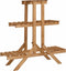 vidaXL - Plantenstandaard - 83x25x83 - cm - vurenhout