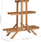 vidaXL - Plantenstandaard - 83x25x83 - cm - vurenhout