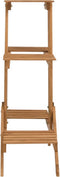 vidaXL - Plantenstandaard - 83x25x83 - cm - vurenhout