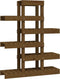 vidaXL - Plantenstandaard - 85x25x109,5 - cm - massief - grenenhout - honingbruin