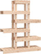 vidaXL - Plantenstandaard - 85x25x109,5 - cm - massief - grenenhout